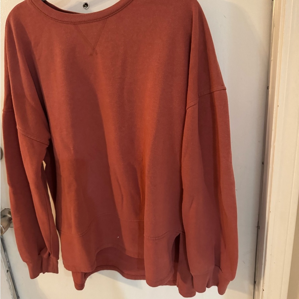Universal Thread Rust Red Sweatshirt - Picture 2 of 5
